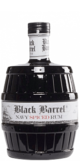 A.H. Riise Black Barrel Spiced Navy Rum 70 cl. 40%