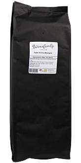 Super Aroma Økologisk Espresso 1000 g. (Hele bønner)