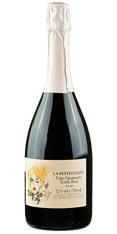 La Festeggiata, Spumante Pink Label 2022