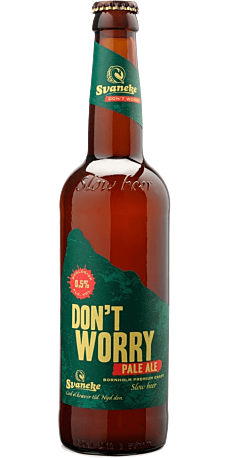 Svaneke bryghus, Økologisk Don't Worry Pale Ale 50 cl.