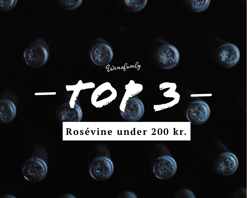 GUIDE: Top 3 flasker rosé under 200 kr.