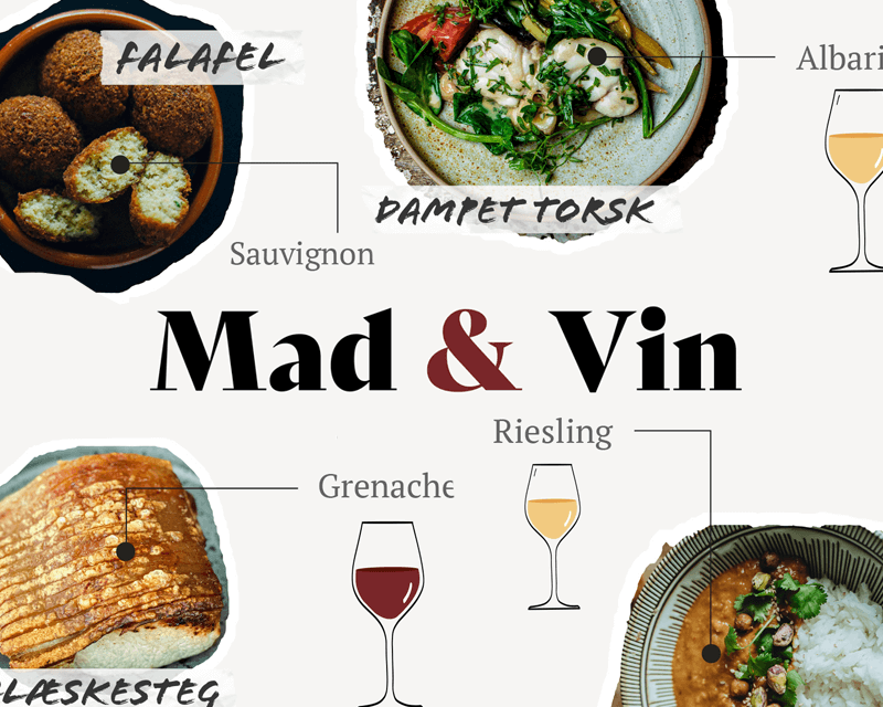 Der skal vin til maden -og det skal være den rigtige vin!